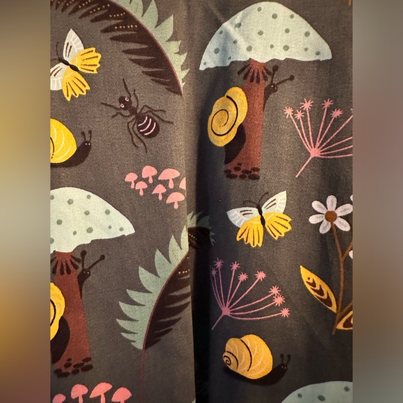 Frog Print Long Sleeve Dress by Eva Rose - Picture 4 of 6